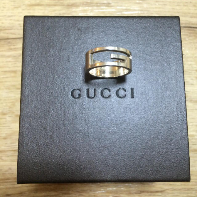 Gucci(グッチ)の正規GUCCIリング#13→12号 メンズのアクセサリー(リング(指輪))の商品写真