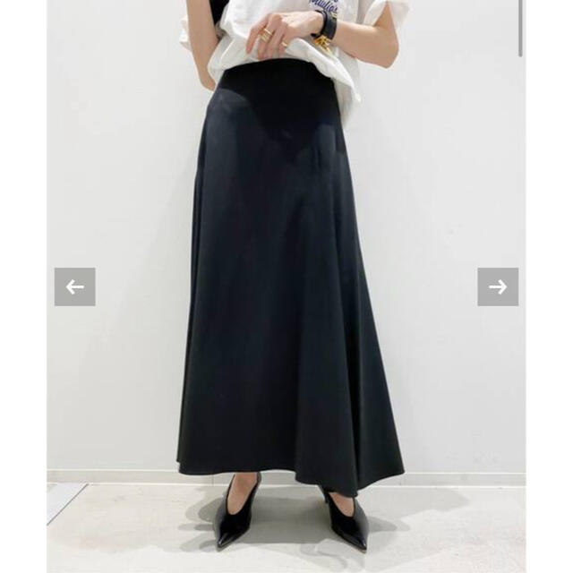 L'Appartement DEUXIEME CLASSE(アパルトモンドゥーズィエムクラス)の定価4万　L'Appartement FLARE SKIRT レディースのスカート(ロングスカート)の商品写真