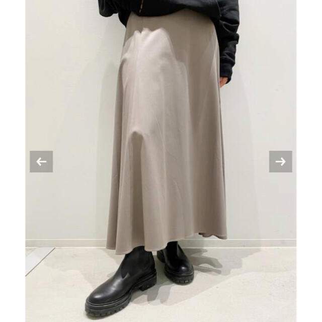 L'Appartement DEUXIEME CLASSE(アパルトモンドゥーズィエムクラス)の定価4万　L'Appartement FLARE SKIRT レディースのスカート(ロングスカート)の商品写真