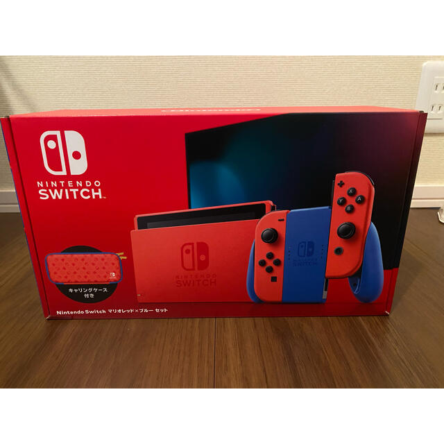 【新品未使用品】Nintendo Switch マリオレッド×ブルー