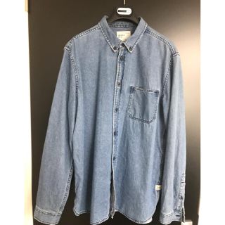 ザラ(ZARA)の美品　ZARA デニムシャツ メンズ　ダンガリー　XL(シャツ)