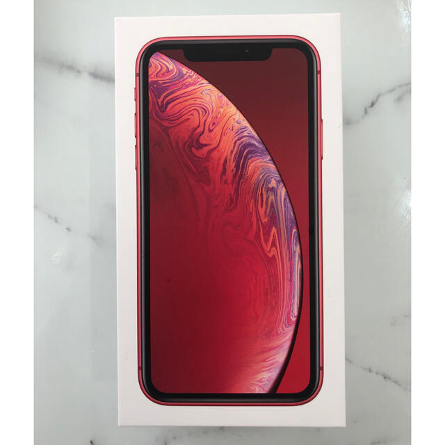 箱、充電ケーブル付き】iPhoneXR 64GB PRODUCT RED-