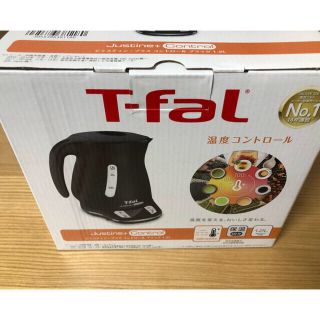 ティファール(T-fal)の新品・未開封品 ティファール 電気ケトル  ブラック 1.2L KO7558JP(電気ケトル)