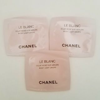 シャネル(CHANEL)のシャネル CHANEL ルブランロージードロップス　サンプル3枚(フェイスカラー)