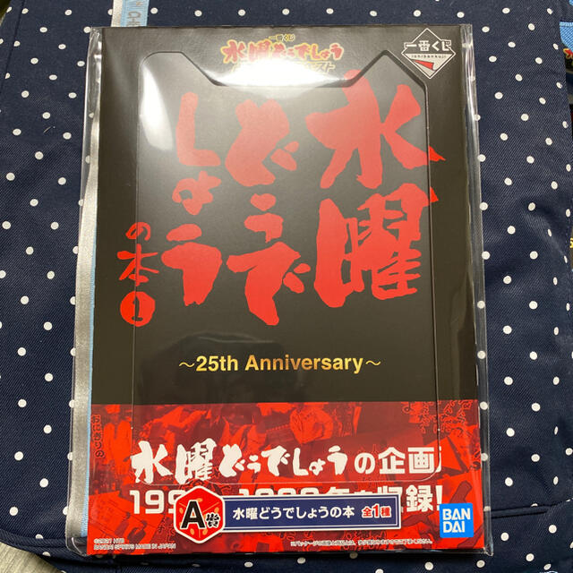 BANPRESTO(バンプレスト)の水曜どうでしょう　一番クジ　【A賞　水曜どうでしょうの本】　新品未開封 エンタメ/ホビーのタレントグッズ(男性タレント)の商品写真