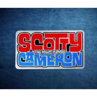 スコッティキャメロン(Scotty Cameron)のスコッティキャメロン限定ファインミルドパターズラグーナフォントステッカー(その他)