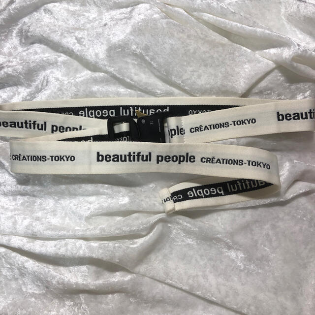 beautiful people(ビューティフルピープル)のbeautiful people ロゴベルト レディースのファッション小物(ベルト)の商品写真