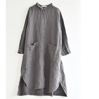 ツムグ(tumugu)の【専用です】最終価格　tumugu  ソリトリネンワンピース(ロングワンピース/マキシワンピース)