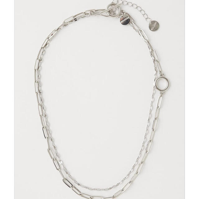 moussy(マウジー)のCHAIN CHOKER シルバー レディースのアクセサリー(ネックレス)の商品写真