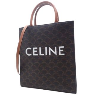 セリーヌ(celine)のセリーヌ トート スモール バーティカル カバ ブラウン 40800067474(トートバッグ)