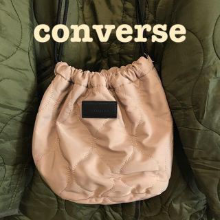 コンバース(CONVERSE)の【激お値下げ✨】コンバースリバーシブルキルティング巾着バッグ(ハンドバッグ)