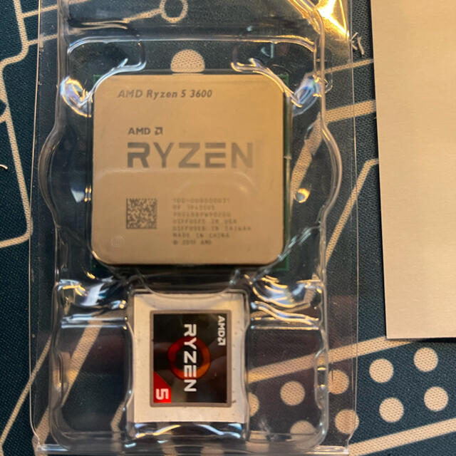 AMD Ryzen5 3600 CPU 本体のみPC/タブレット