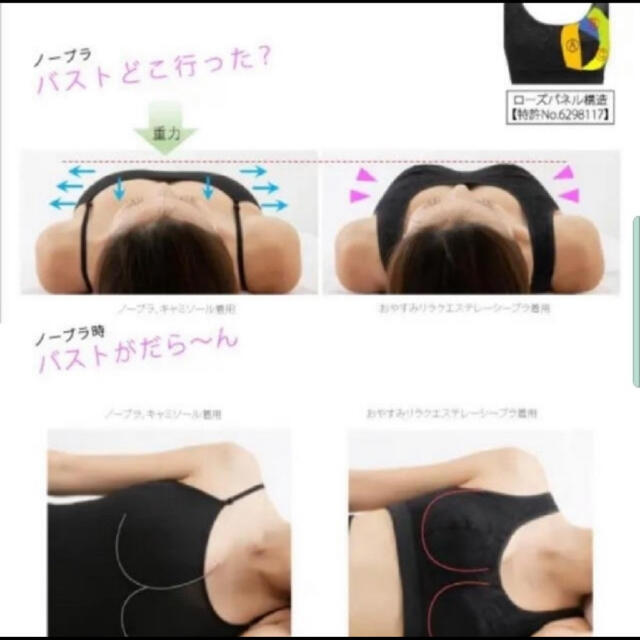 エル・ローズ社製☆Be-fit おやすみリラクエステレーシーブラ L 光電子