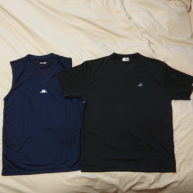 Kappa(カッパ)のKappa タンクトップとMizuno ICE TOUCH Tシャツ メンズのトップス(Tシャツ/カットソー(半袖/袖なし))の商品写真