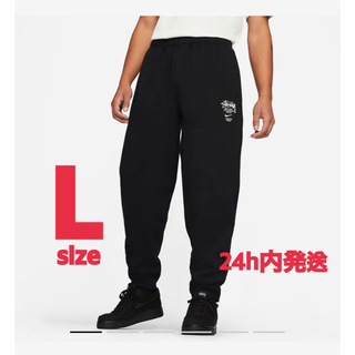 NIKE - Nike Stussy Sweatpants Black Lサイズの通販 by でぶちゃん's 