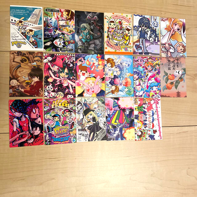 KONAMI(コナミ)のポップンカード 17枚 バラ売りなし エンタメ/ホビーのアニメグッズ(カード)の商品写真