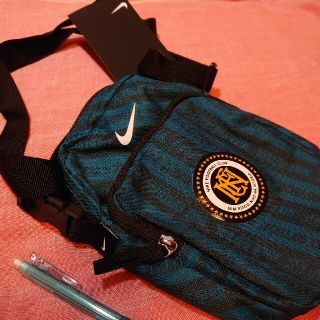 ナイキ(NIKE)のナイキ F.C. サッカー クロスボディ バッグ モスグリーン ３wayバッグ(ボディバッグ/ウエストポーチ)