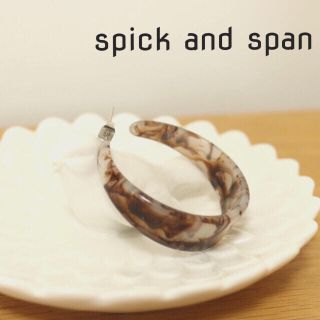 スピックアンドスパン(Spick & Span)の専用♡フープピアス マーブル (ピアス)