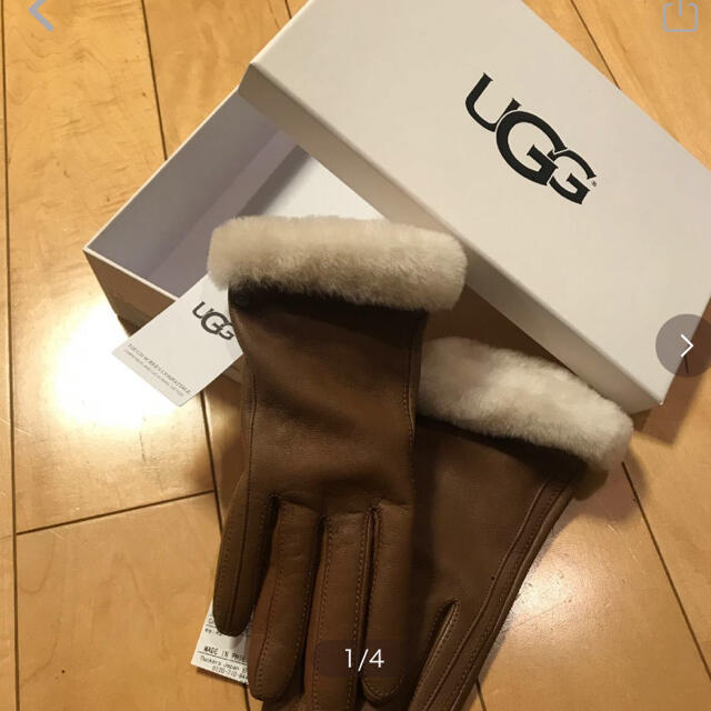 ［週末お値下げ！］UGG 皮手袋　レディース　M