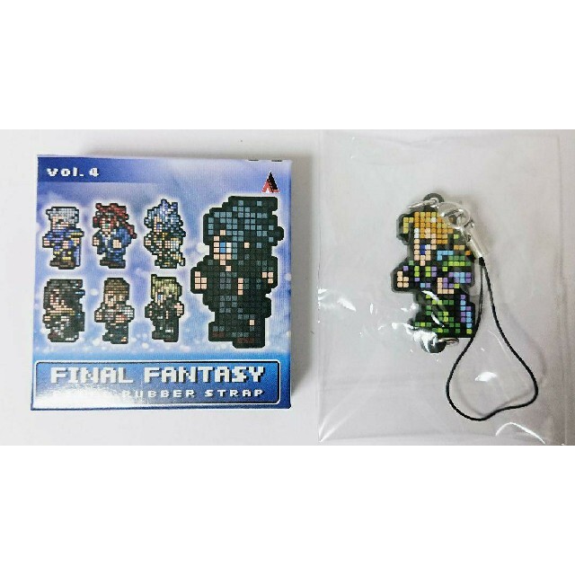 SQUARE ENIX(スクウェアエニックス)のファイナルファンタジー エドガー ドットラバーストラップ FF6 FFⅥ エンタメ/ホビーのおもちゃ/ぬいぐるみ(キャラクターグッズ)の商品写真