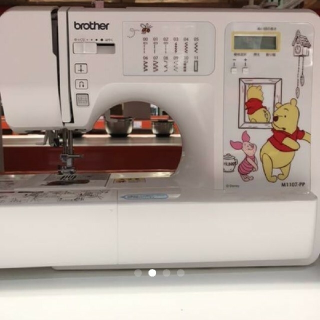 新品未使用 brother ディズニープーさん コンピューターミシン