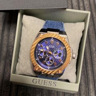 しないまま GUESS☆デニム腕時計(レディース) vqugA-m28225958237 のため