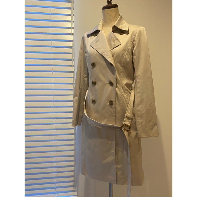 M-premier(エムプルミエ)のエムプルミエ　トレンチコート　スプリングコート　36サイズ レディースのジャケット/アウター(トレンチコート)の商品写真