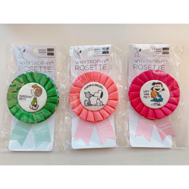 PEANUTS - スヌーピーミュージアム限定 ロゼットセットの通販 by らな