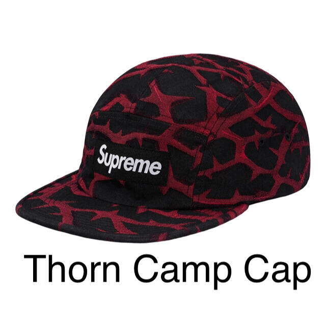18AW Supreme Thorn Camp Cap 即完売品supreme
