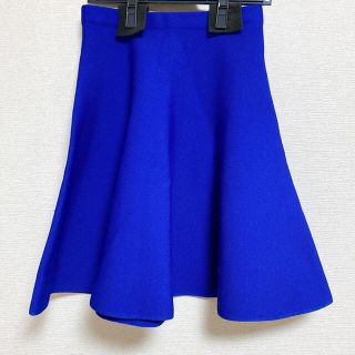 ルシェルブルー(LE CIEL BLEU)の美品！LE CIEL BLEU★ニットフレアスカート(ひざ丈スカート)