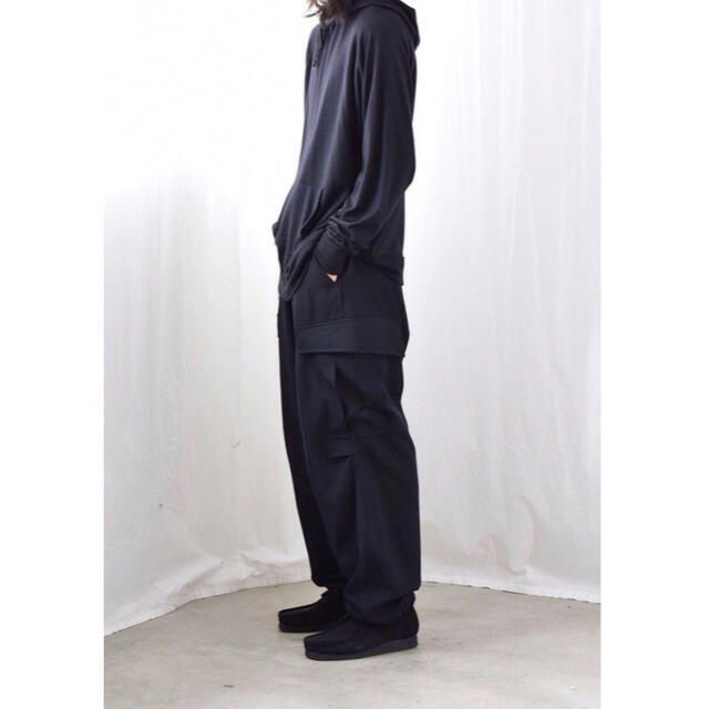 超人気高品質 COMOLI - COMOLI コモリ ウールギャバ 6Pパンツ (NAVY