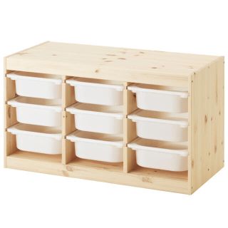 イケア(IKEA)の新品 要組立 TROFAST トロファスト収納コンビネーション全国送料込IKEA(収納/チェスト)