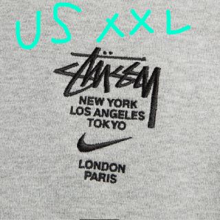 ナイキ(NIKE)のNIKE × STUSSY フリースクルースウェットシャツ(スウェット)