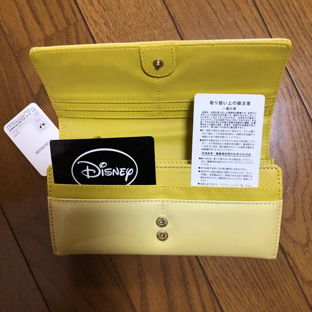 Disney(ディズニー)のディズニー⭐︎シンデレラ長財布⭐︎淡イエロー⭐︎新品未使用 レディースのファッション小物(財布)の商品写真
