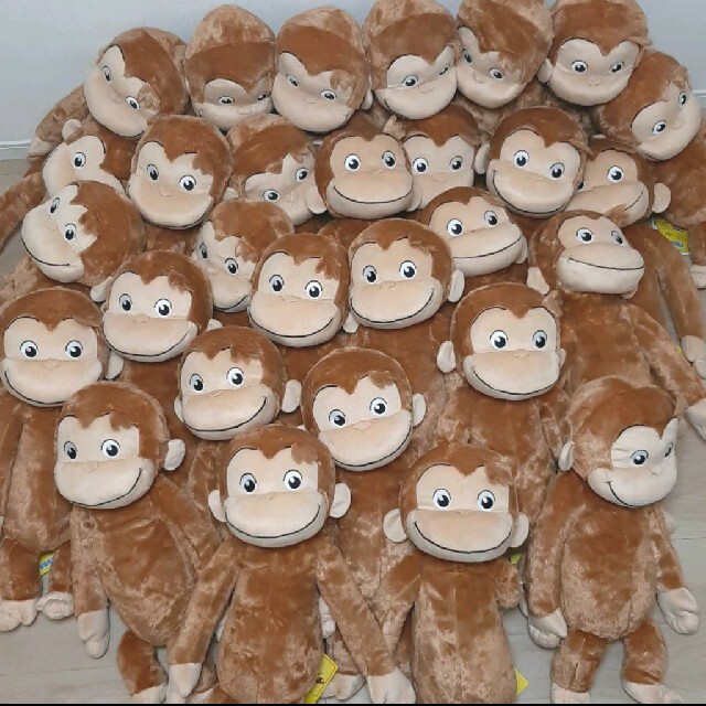 USJ - 新品♪非売品♪おさるのジョージ☆BIG ぬいぐるみの通販 USJ - 新品♪非売品♪おさるのジョージ☆BIG ぬいぐるみの通販