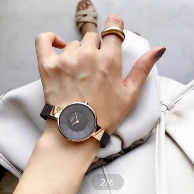 シルバー【新品】obaku レディース 腕時計 ネイビー