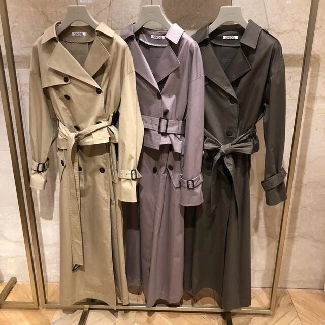 新品タグ付き SNIDEL 3wayトレンチコート(カーキ) 激安通販新作 30 ...