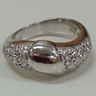 Pt900 リング ダイヤ 0,31ct 美品(リング(指輪))