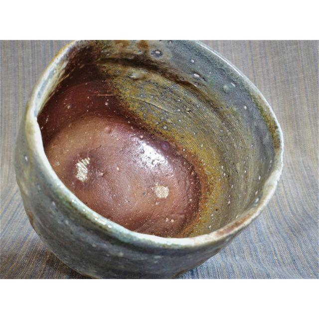 入手困難★ジェフ・シャピロ【師:伊勢崎淳】焼き締め茶碗★個展作★ニューヨーク
