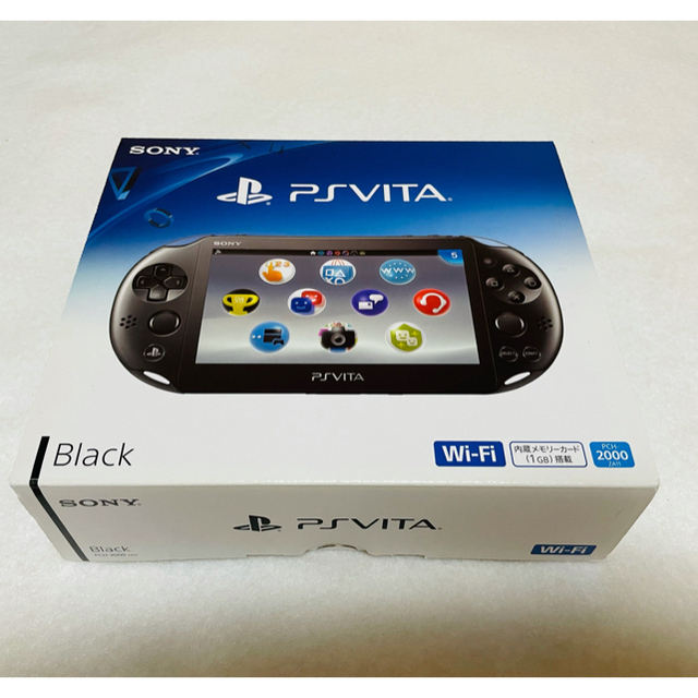 ☆本体未使用品☆ PSVita PCH-2000 ZA11 ブラック 希少品 - 家庭用 ...