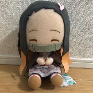 鬼滅の刃　でっかいぽふっとぬいぐるみ　竈門禰豆子(ぬいぐるみ)