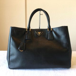 プラダ(PRADA)の【中古】PRADA/ガレリア/トートバック/ブラック(トートバッグ)