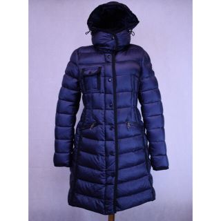 モンクレール(MONCLER)のMONCLER HERMINE エルミンヌ ダークブルー サイズ1 新品未使用(ダウンコート)