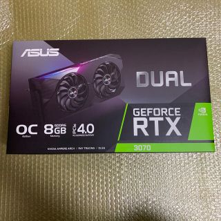 エイスース(ASUS)の新品未開封　ASUS GEFORCE RTX3070(PCパーツ)