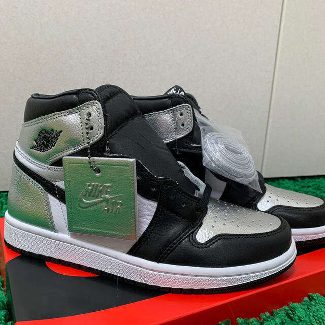 Nike Jordan 1 silver toe 2