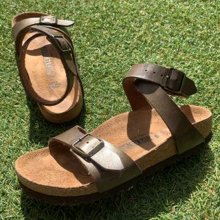 ビルケンシュトック(BIRKENSTOCK)の美品36 限定モデル！BIRKENSTOCK ISISビルケンシュトックF221(サンダル)