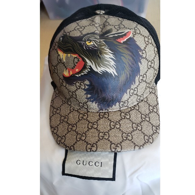 Gucci(グッチ)のGUCCI　ウルフ　キャップ メンズの帽子(キャップ)の商品写真