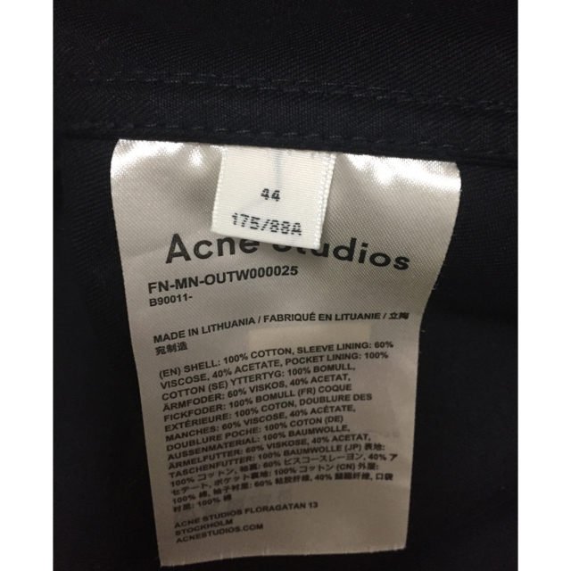 ACNE(アクネ)の美品 Acne Studios モッズコート メンズのジャケット/アウター(モッズコート)の商品写真