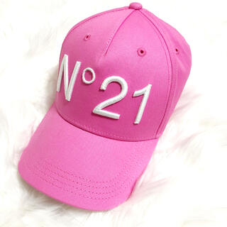 ヌメロヴェントゥーノ(N°21)のご専用💗N°21 ヌメロヴェントゥーノ ロゴキャップ 帽子 ピンク(キャップ)