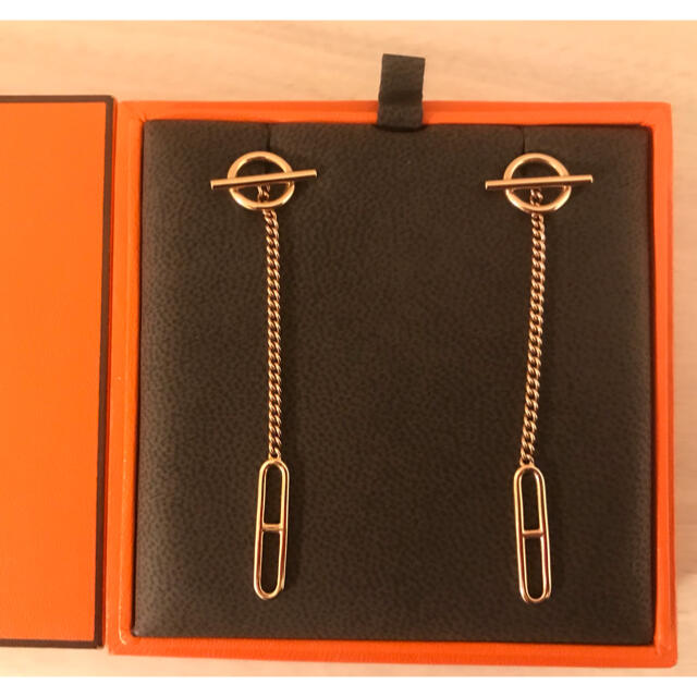 エルメス ピアス エシャペ K18PGピンクゴールド HERMES ジュエリー アクセサリー